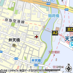 東京都大田区羽田5丁目15周辺の地図