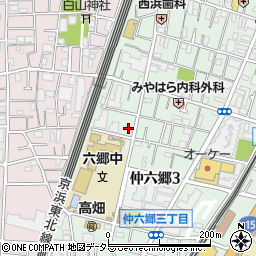 シャーメゾン壱番館周辺の地図