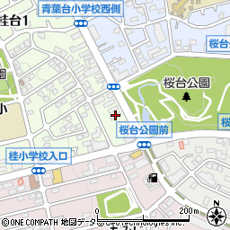 ソレイユ桂台Ａ周辺の地図