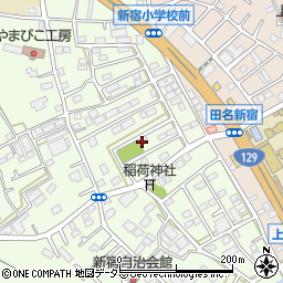 神奈川県相模原市中央区田名7198-7周辺の地図