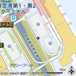 東京国際空港（羽田空港）第２ターミナル国際線到着口周辺の地図