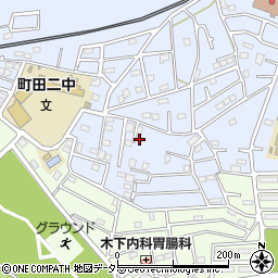 東京都町田市南大谷1304周辺の地図