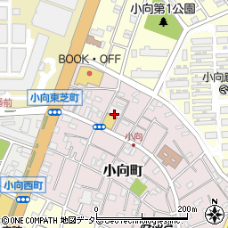 神奈川県川崎市幸区小向町7周辺の地図