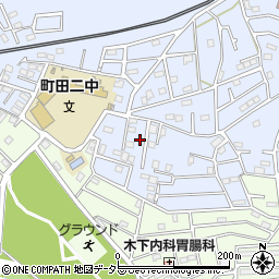 東京都町田市南大谷1308周辺の地図
