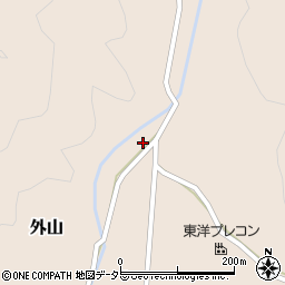 岐阜県本巣市外山1314周辺の地図