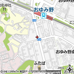 リパークおゆみ野駅南口駐車場周辺の地図