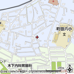 東京都町田市南大谷1287周辺の地図