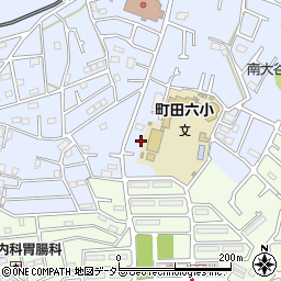 東京都町田市南大谷1280周辺の地図