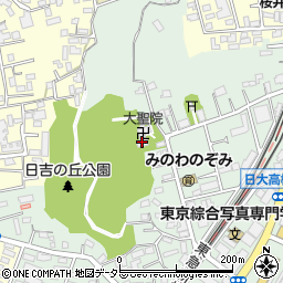 天台宗　大聖院周辺の地図