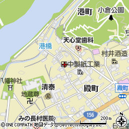 岐阜県美濃市1553周辺の地図