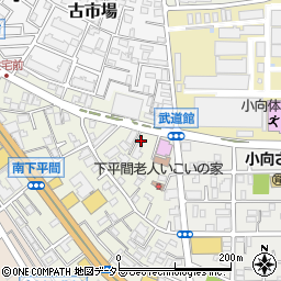 川崎市　石川記念武道館周辺の地図