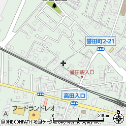 千葉市緑区誉田町2-21 akippa駐車場周辺の地図