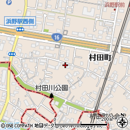 千葉県千葉市中央区村田町870周辺の地図