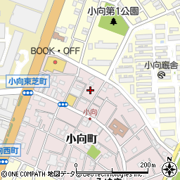 神奈川県川崎市幸区小向町6周辺の地図