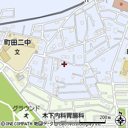 東京都町田市南大谷1301周辺の地図