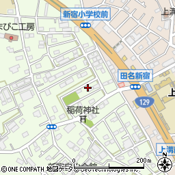 神奈川県相模原市中央区田名7198-8周辺の地図