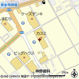 モルバン カスミフードスクエア押堀店周辺の地図
