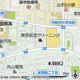 東京航空クリーニング株式会社周辺の地図