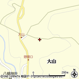 京都府舞鶴市大山303-1周辺の地図
