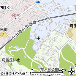東京都町田市南大谷1444-1周辺の地図