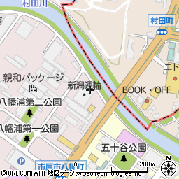 新潟運輸株式会社　千葉支店周辺の地図