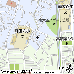 東京都町田市南大谷1253周辺の地図