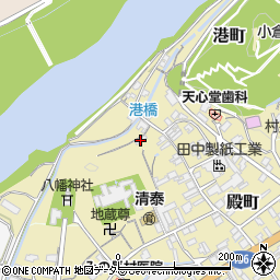 岐阜県美濃市1464周辺の地図