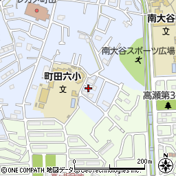 東京都町田市南大谷1251周辺の地図