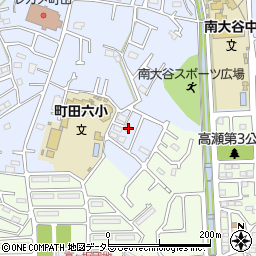 東京都町田市南大谷1252周辺の地図