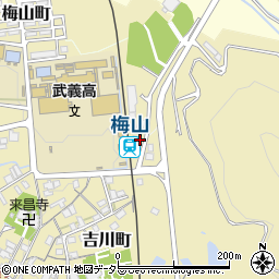 岐阜県美濃市1731周辺の地図