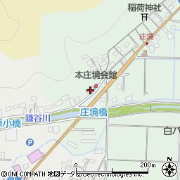 兵庫県豊岡市庄境511周辺の地図