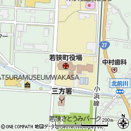 福井県若狭町（三方上中郡）周辺の地図