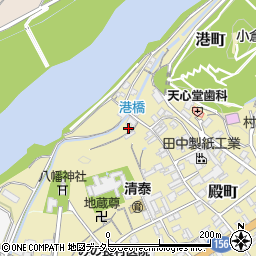 岐阜県美濃市1462周辺の地図