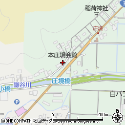 兵庫県豊岡市庄境510周辺の地図
