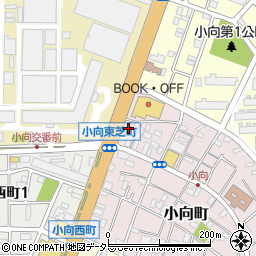 セブンイレブン川崎小向東店周辺の地図