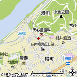 岐阜県美濃市港町1544周辺の地図