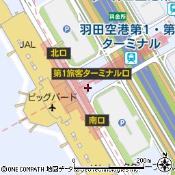 羽田空港駅周辺の地図