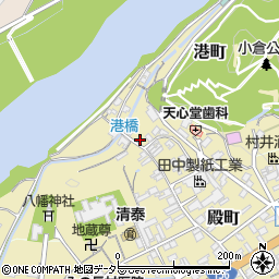 岐阜県美濃市港町1529周辺の地図