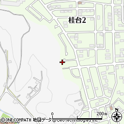 神奈川県横浜市青葉区桂台2丁目40-54周辺の地図