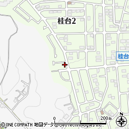 神奈川県横浜市青葉区桂台2丁目40-47周辺の地図