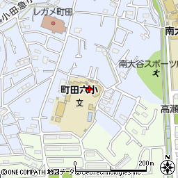 東京都町田市南大谷1260周辺の地図