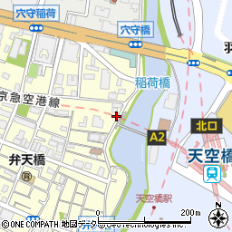リパーク羽田天空橋駅前第２駐車場周辺の地図