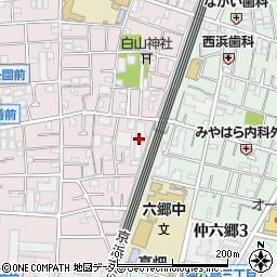 日本工学院専門学校京浜寮周辺の地図