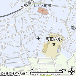 東京都町田市南大谷1285周辺の地図