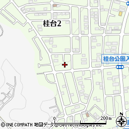 神奈川県横浜市青葉区桂台2丁目17-22周辺の地図