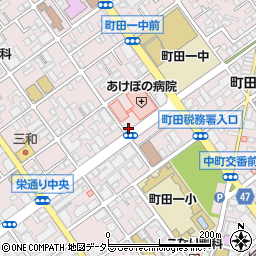 新成堂薬局 町田中町店周辺の地図