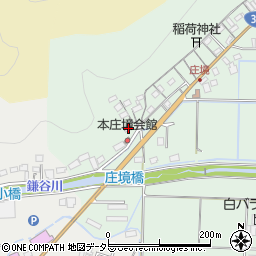 兵庫県豊岡市庄境500周辺の地図