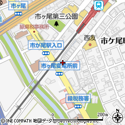 串蔵周辺の地図