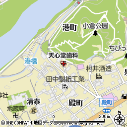 岐阜県美濃市港町1546周辺の地図