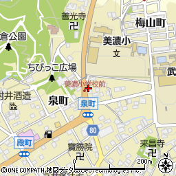 岐阜県美濃市37周辺の地図